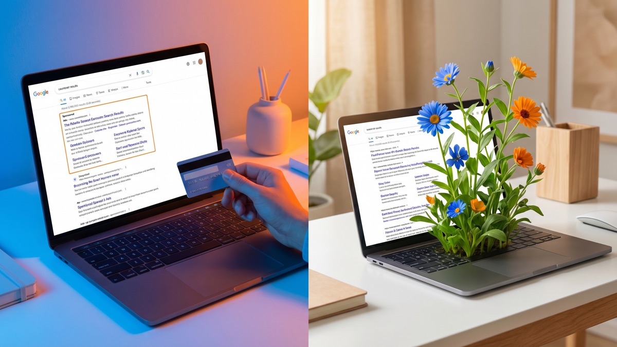 Google Ads vs. SEO: Was lohnt sich mehr für KMU?