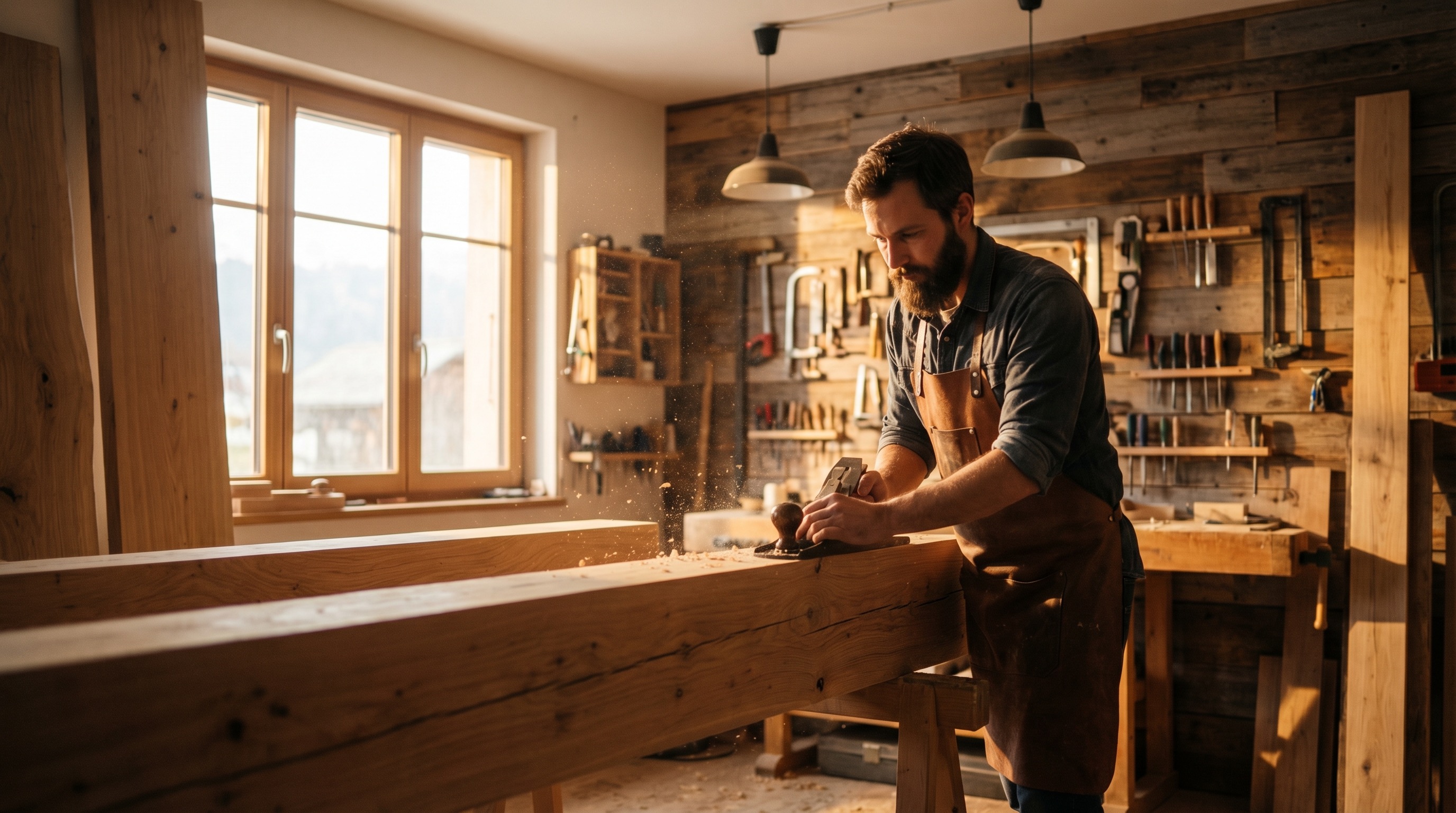 Handwerker Werkstatt